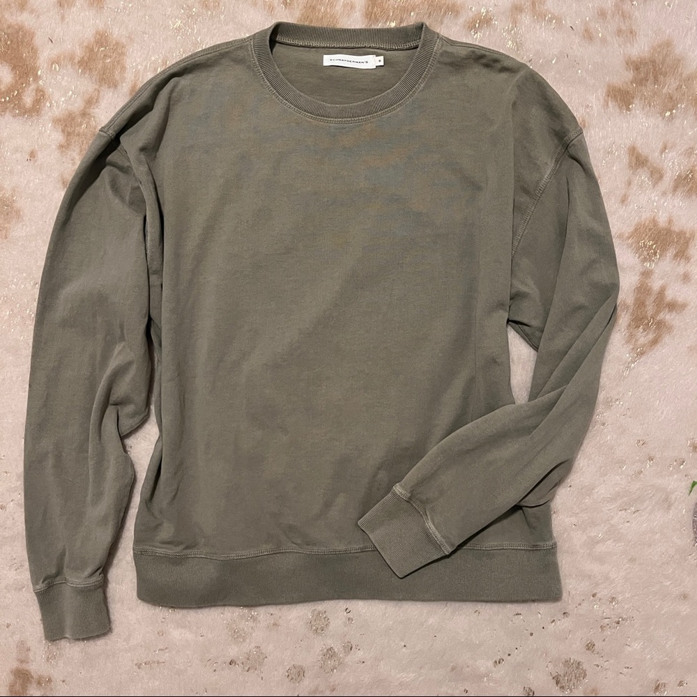 100% Cotton Hunter Green Crewneck Sweatshirt